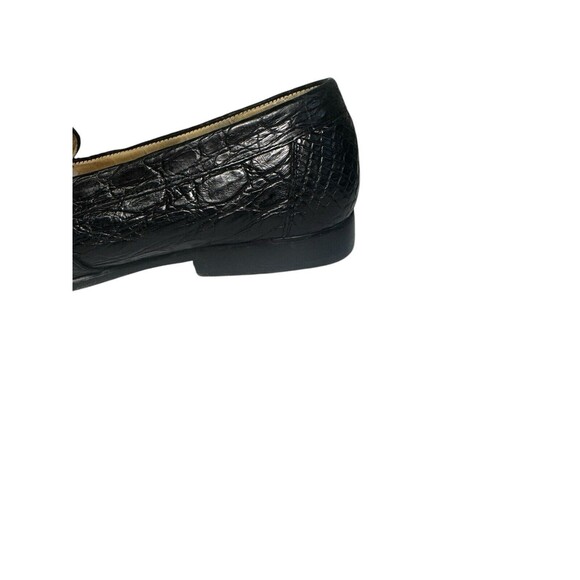Alan Payne Genuine Crocodile Penny Loafers Shoes Saddle Brown Men\'s 10 main image 9